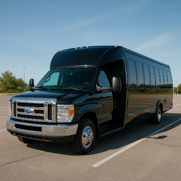 Westminster Shuttle Bus Rentals 18 Passenger Shuttle Bus